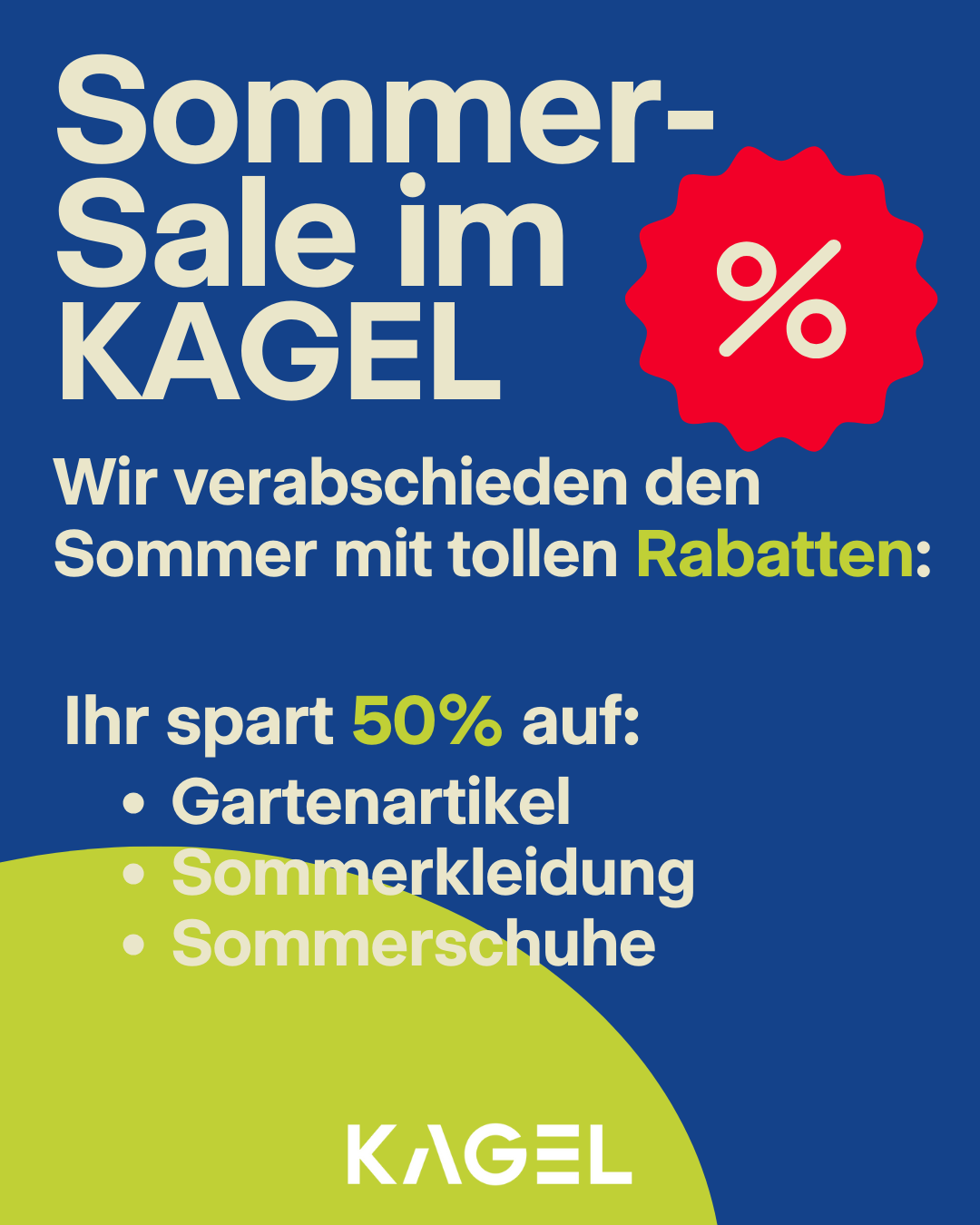 Sommer-Sale