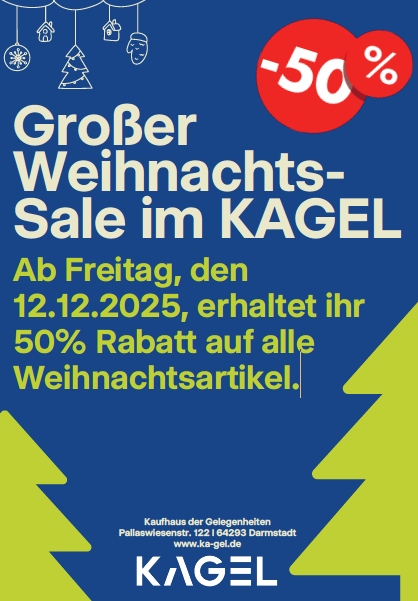 Unser Weihnachtssale startet